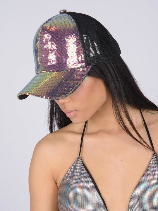 Warehouse Design Fabric Women's Hat White