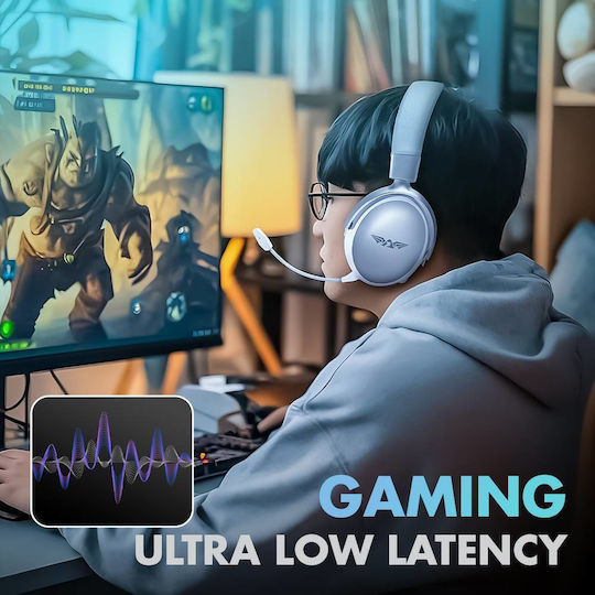 Armaggeddon Orion 7 Dune Ασύρματο Over Ear Gaming Headset με σύνδεση 3.5mm / Bluetooth / USB