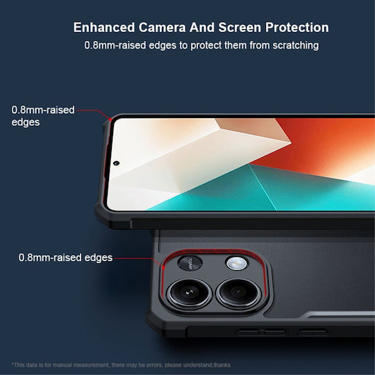 Xundd Ultimate Shockproof Back Cover Μαύρο (Redmi Note 13 4G)