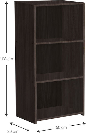 Библиотека Eliot 3s Венге 60x30x108см