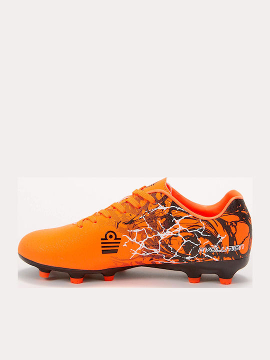 Kids Soccer Cleats And Shoes Molded Orange