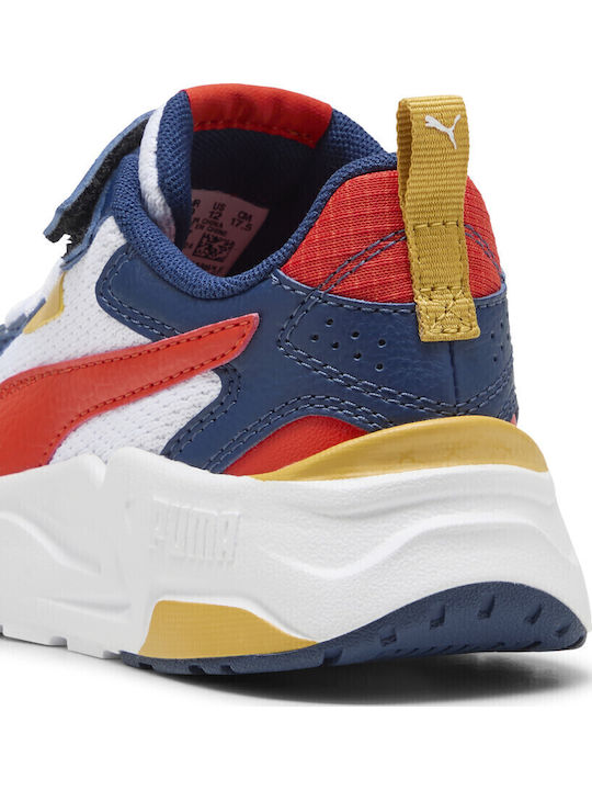 Trinity Lite Ac+ Ps Kids Sneakers with Hoop & Loop Closure Multicolour