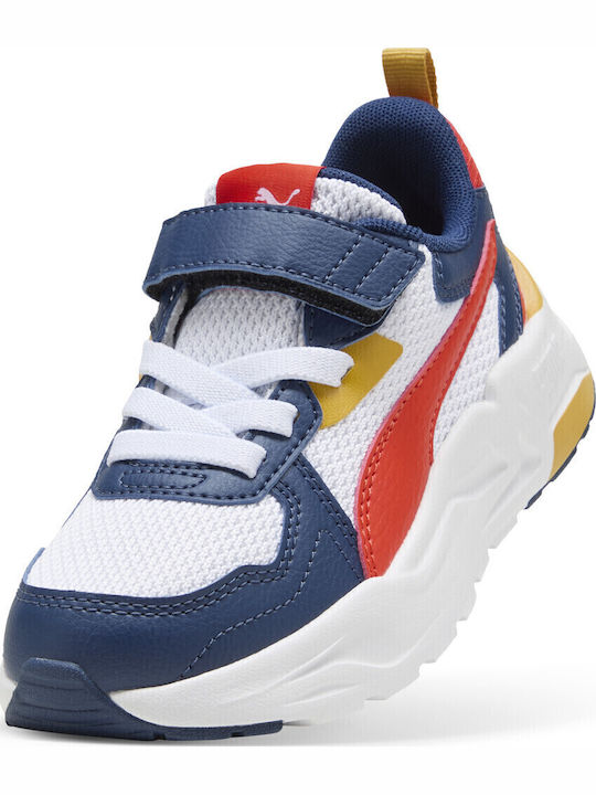Trinity Lite Ac+ Ps Kids Sneakers with Hoop & Loop Closure Multicolour