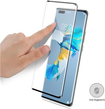 Mocolo Full Face Tempered Glass Μαύρο (Huawei Mate 40 Pro)