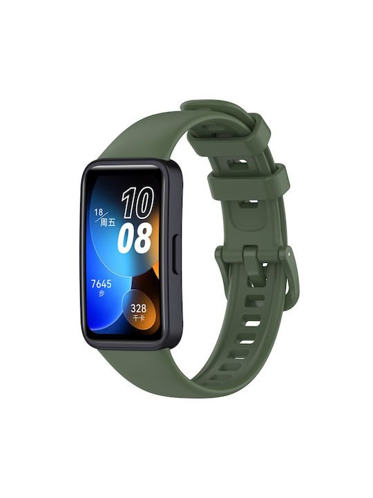 Armband Silikon Grün (Huawei Band 8)