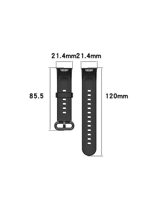 Λουράκι Σιλικόνης Μωβ (Redmi Watch 2 LiteRealme Watch 2)