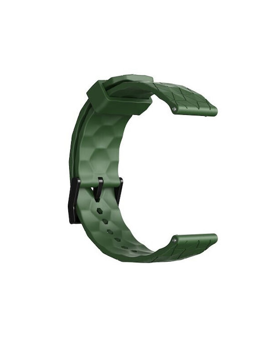 Rhombus Strap Silicone Army Green (Huawei Watch GT/GT Pro 2/3/4/5 / Ultimate 46mmHonor GS Pro)