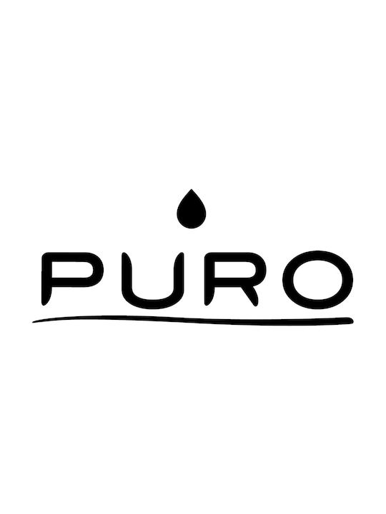 Puro Loop Nylon Λουράκι Υφασμάτινο Μαύρο (Apple Watch 38/40/41mm)