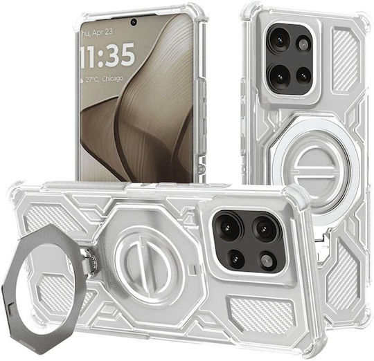 Back Cover Λευκό (Motorola Edge 50)