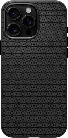 Spigen Liquid Air T (MagFit) Back Cover Silicone Black (iPhone 16 Pro)