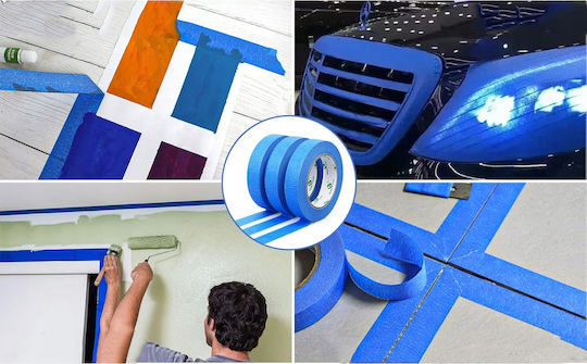Ταινία Μαρκαρίσματος Rosfix 10 Mm X 50 M Επαγγελματική Μπλε