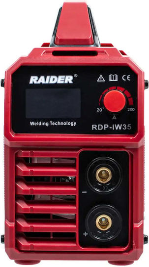 Raider Ηλεκτροκόλληση Inverter MMA με Μέγιστο Ρεύμα Συγκόλλησης 200A