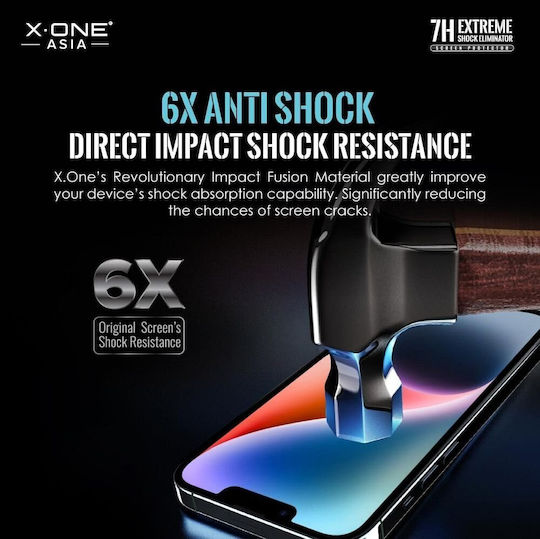 X-One Extreme Shock Eliminator Tempered Glass (iPhone 14 Pro)