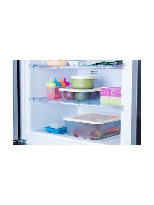 Pyrex C&F Lunchbox Glas Weiß Geeignet für die Mikrowelle 800ml 1Stück
