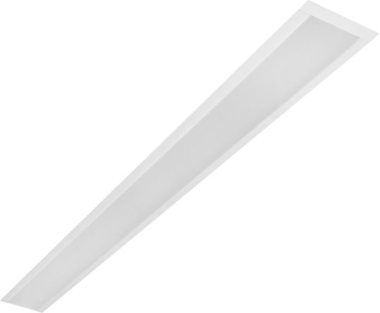 KT Lighting Commercial Linear Recessed LED Ceiling Light 13.6W Warm White 58cm