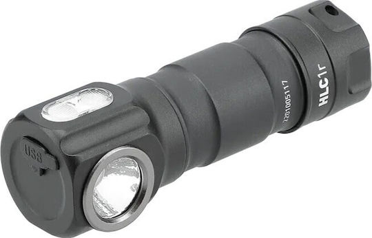 Walther Φακός Κεφαλής LED IPX6 με Μέγιστη Φωτεινότητα 500lm HLC1r