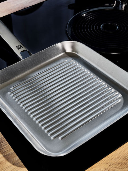 Zwilling J.A. Henckels Plus Γκριλιέρα από Ανοξείδωτο Ατσάλι 24cm