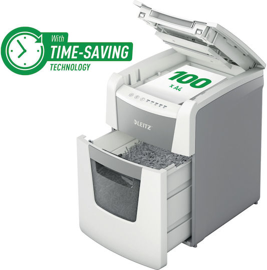 Leitz Iq Micro Cut 100-Sheet Paper Shredder