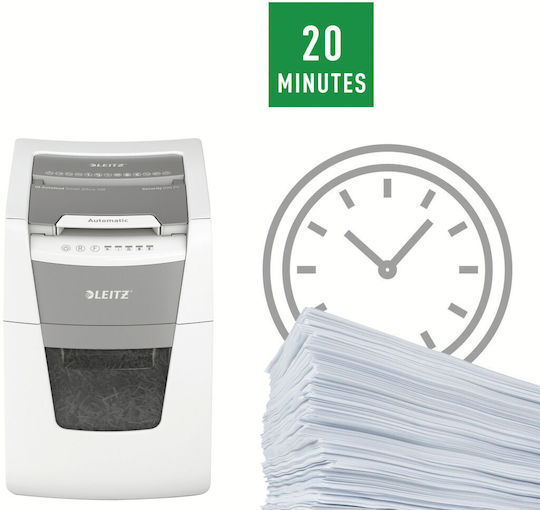 Leitz Iq Micro Cut 100-Sheet Paper Shredder