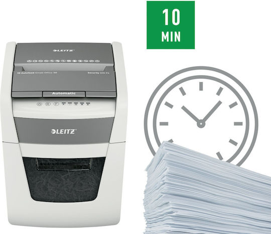 Leitz Leitz Aktenvernichter 6 Blätter mit Behälterkapazität 20lt