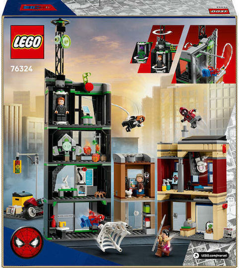 LEGO Super Heroes Spider-Man vs Oscorp for Ages 10+ 808 Pieces