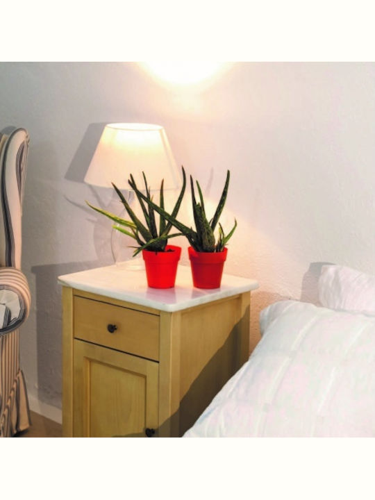 Viomes Linea 867 Κασπώ Πλαστικό Λευκό 11x11x10.5εκ.