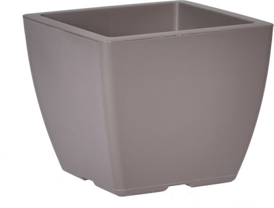 Viomes Linea 561 Planter Plastic Gray 21x17x17cm.