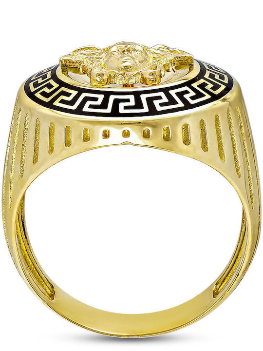 Kiriakos Gofas Мъжки Пръстен от Злато 14K