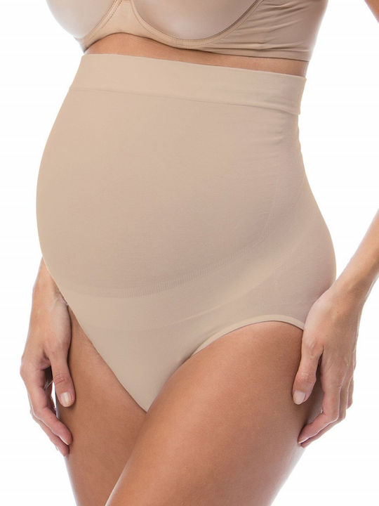 5100 Maternity Corset Tip Panties Beige