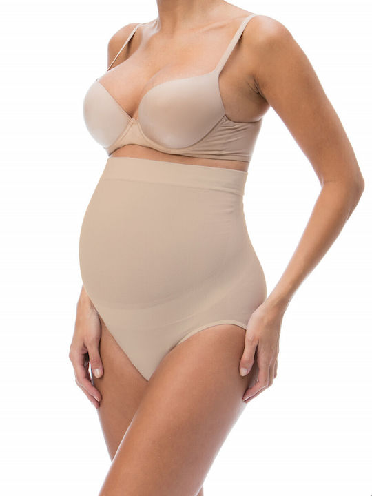 5100 Maternity Corset Tip Panties Beige