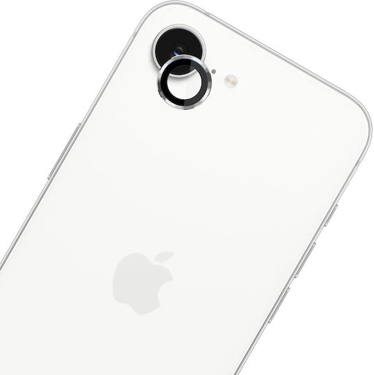 3MK Lens Protection Pro Camera Protection Tempered Glass Silver for the iPhone SE4, iPhone 16E