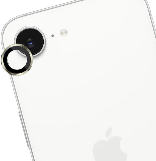 3MK Lens Protection Pro Προστασία Κάμερας Tempered Glass Χρυσό για το Apple iPhone SE4, 16E