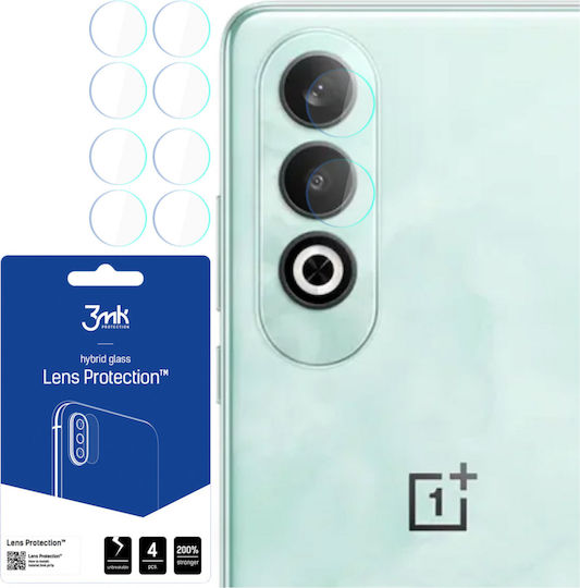 3MK Προστασία Κάμερας Μεμβράνη Διάφανο για το OnePlus Nord CE 4