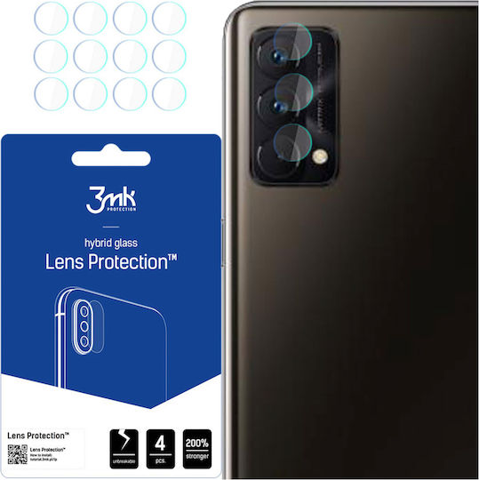 3MK Lens Protection 4pcs Προστασία Κάμερας Tempered Glass Διάφανο για το Realme GT Master