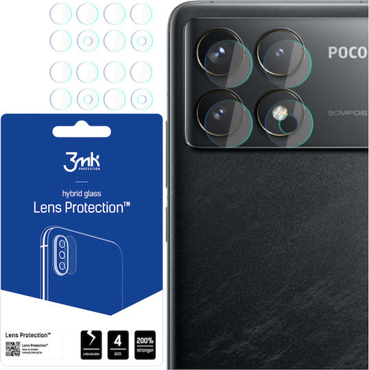 3MK Προστασία Κάμερας Tempered Glass Διάφανο για το Poco F6 Pro