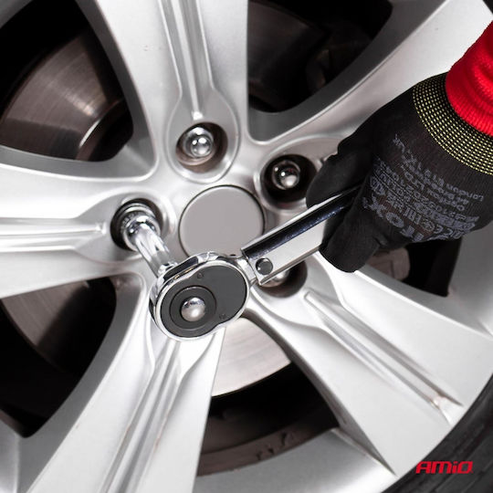AMiO Δυναμόκλειδο Καρέ 1/2" Ροπής 40-210 Nm με Μήκος 12.5εκ.