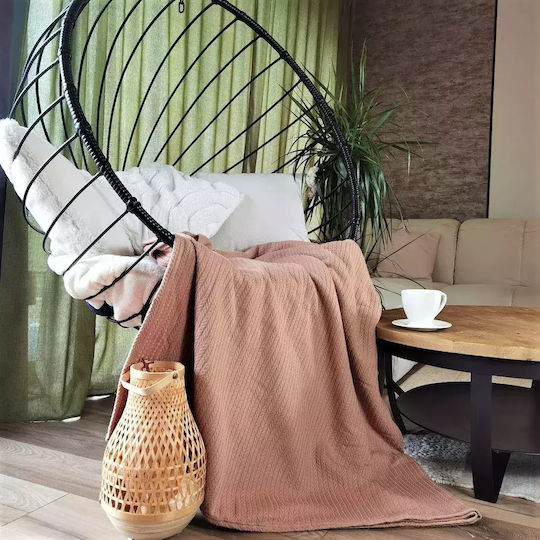 Kotonia Home Paturi Υπέρδιπλο Cocoa 220x240cm