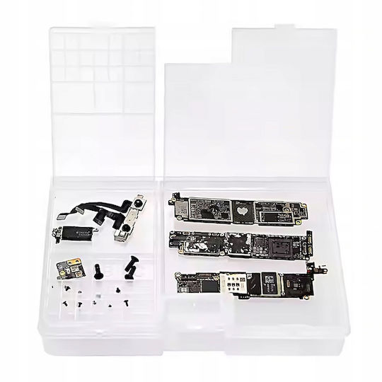 Rosfix Organizator pentru Compartimentul de Unelte Transparentă 18x11.5x3.5cm.