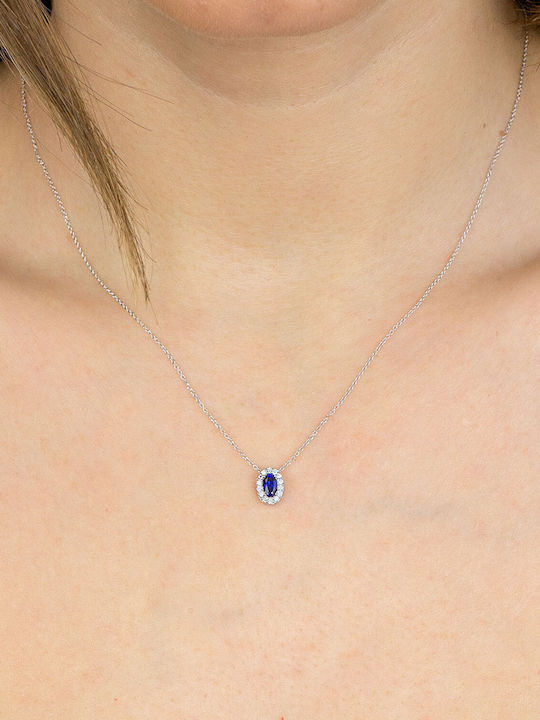 Kiriakos Gofas Halskette aus Weißgold 18k