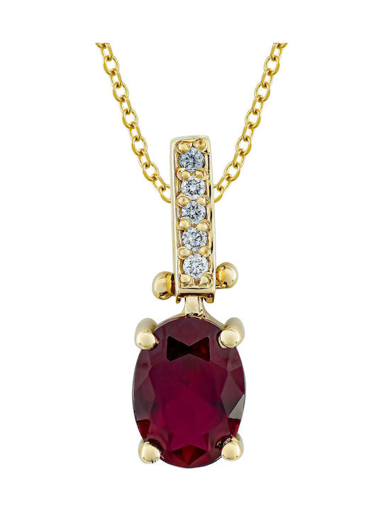 Kiriakos Gofas Halskette aus Vergoldetem Gold 18K Kiriakos Gofas Halskette aus Vergoldetem Gold 18K