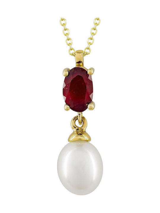 Kiriakos Gofas Halskette aus Vergoldetem Gold 18K Kiriakos Gofas Halskette aus Vergoldetem Gold 18K