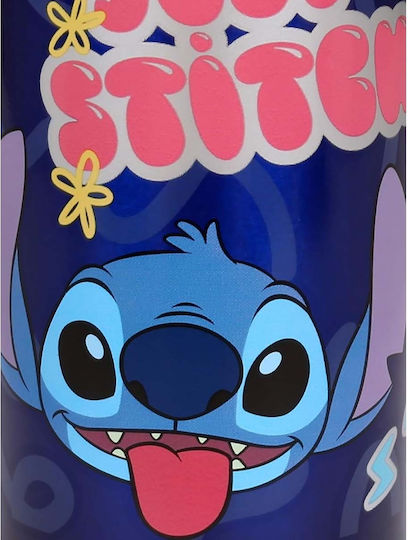 Stor Kids Water Bottle Lilo & Stitch Aluminium 400ml (Various Designs/Colours)