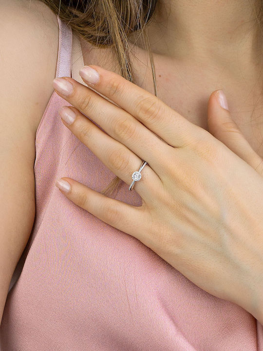 Kiriakos Gofas Single Stone with Diamond