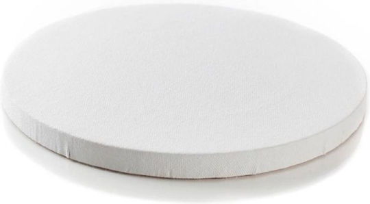 +Efo Leinwand auf Keilrahmen Weiß Rund 20 cm 380gr/m² 1Stück