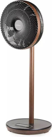 Domo Ventilator Pe Piedestal 26W Diametru 33.5cm Cu Telecomandă Bej