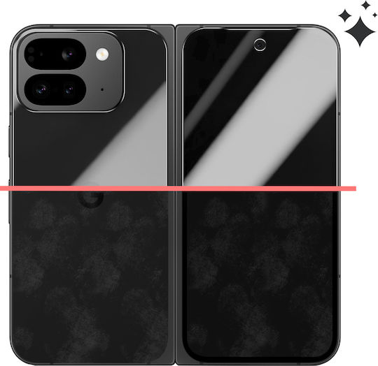 Avizar Komplettschutzfolie Google Pixel 9 Pro Fold Flexibel Transparent