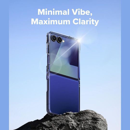 Ringke Back Cover Silicone / Plastic with Strap Transparent (Galaxy Z Flip7)