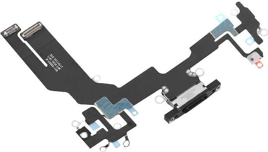 Clappio Usb-c Charging Connector Iphone 16e Microphone Ribbon Black