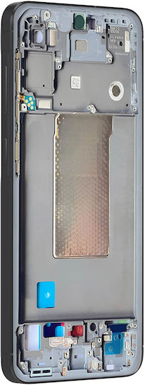 Clappio Ersatz Zentralrahmenteile Samsung Galaxy A56 Dunkelgrau