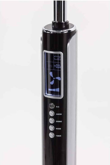 Solis Ventilator Pe Piedestal 60W Diametru Ventilator 40cm Cu Telecomandă Gri